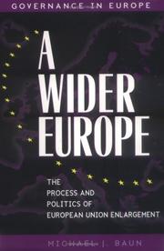 Cover of: A Wider Europe