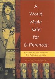 Cover of: A World Made Safe for Differences | Christopher Shannon