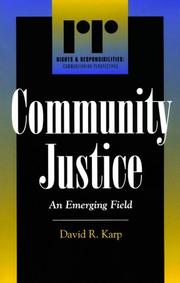 Community justice