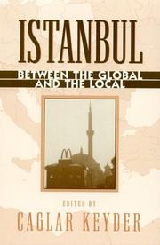 Cover of: Istanbul by Caglar Keyder