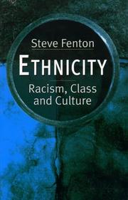 Cover of: Ethnicity by Steve Fenton