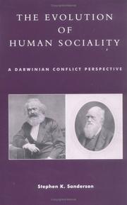 Cover of: The Evolution of Human Sociality