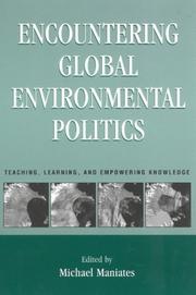 Cover of: Encountering Global Environmental Politics