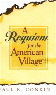 Cover of: A requiem for the American village