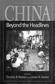 China beyond the Headlines by Lionel M. Jensen