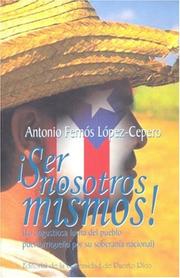 Cover of: Ser nosotros mismos! | Antonio FernoМЃs