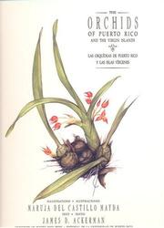 Cover of: orchids of Puerto Rico and the Virgin Islands = | James D. Ackerman