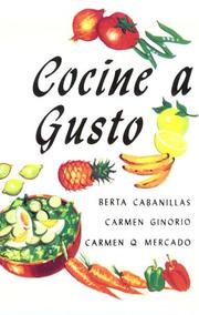 Cover of: Cocine a Gusto - (Puerto Rican Recipes Cookbook in Spanish)