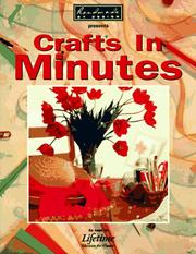 Cover of: Crafts in Minutes (Sunset Craft Books)