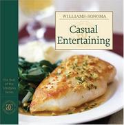 Cover of: Casual Entertaining (Best of Williams-Sonoma Lifestyles)