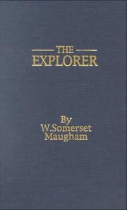 Cover of: The Explorer by William Somerset Maugham