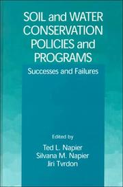 Cover of: Soil and Water Conservation Policies and Programs: Successes and Failures