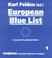 Cover of: European blue list