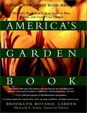 Cover of: America's garden book by James Bush-Brown