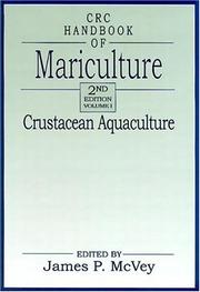 Crustacean aquaculture by James P. McVey