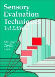 Cover of: Sensory Evaluation Techniques, Third Edition | Morten C. Meilgaard