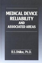 Cover of: Medical Device Reliability and Associated Areas
