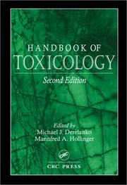 Cover of: Handbook of toxicology