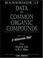 Cover of: Handbook of data on common organic compounds