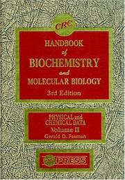 Handbook of Biochemistry by Fasman