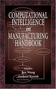Cover of Computational intelligence in manufacturing handbook