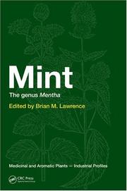 Cover of: Mint: The Genus Mentha (Medicinal and Aromatic Plants - Industrial Profiles)
