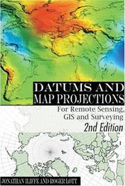 Cover of: Datums and Map Projections by Jonathan C. Iliffe