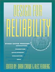 Cover of: Design for Reliability (Electronics Handbook Series) by 