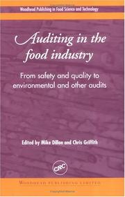Cover of: Auditing in the Food Industry: From Safety and Quality to Environmental and Other Audits