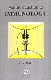 Cover of: An introduction to immunology by C. Vaman Rao