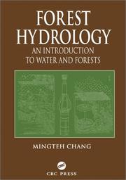 Cover of: Forest Hydrology by Mingteh Chang