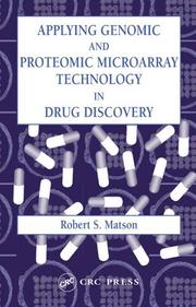 Cover of: Applying Genomic and Proteomic Microarray Technology in Drug Discovery