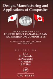 Cover of: Fourth Canada-Japan Workshop on Composites