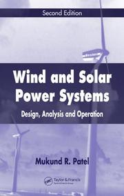Cover of: Wind and Solar Power Systems by Mukund R. Patel
