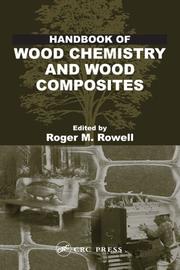 Cover of: Handbook of Wood Chemistry and Wood Composites