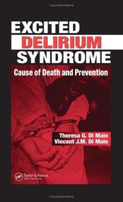Cover of: Excited Delirium Syndrome by Theresa G. DiMaio, M.D., Vincent J.M. DiMaio