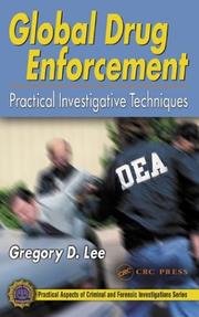 Cover of: Global Drug Enforcement | Gregory D. Lee