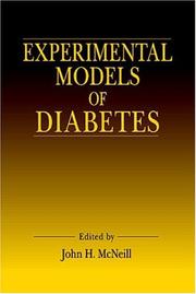 Cover of: Experimental models of diabetes
