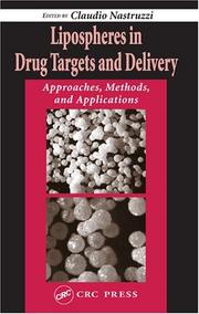 Cover of: Lipospheres in Drug Targets and Delivery by Claudio Nastruzzi