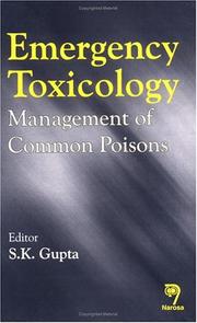 Cover of: Emergency Toxicology: Management of Common Poisons
