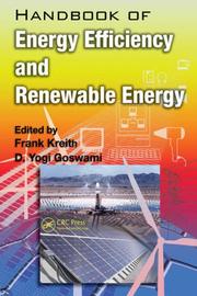 Cover of: Handbook of Energy Efficiency and Renewable Energy (Mechanical Engineering)