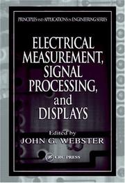 Cover of: Electrical Measurement, Signal Processing, and Displays (Principles and Applications in Engineering)