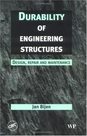 Cover of: Durability of Engineering Structures: Design, Repair and Maintenance