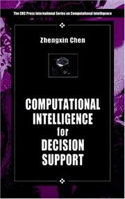 Cover of: Computational Intelligence for Decision Support (Crc Press International Series on Computational Intelligence.)