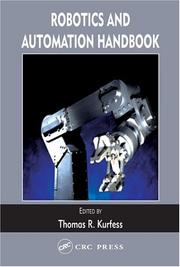 Cover of: Robotics and Automation Handbook by Thomas R. Kurfess