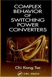 Cover of: Complex Behavior of Switching Power Converters