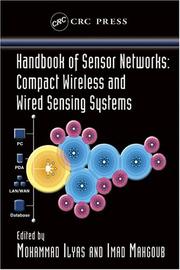 Cover of: Handbook of Sensor Networks: Compact Wireless and Wired Sensing Systems