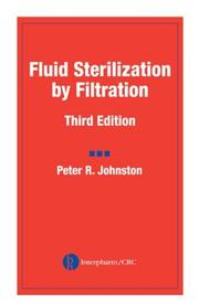 Cover of: Fluid Sterilization by Filtration