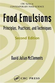 Cover of: Food Emulsions