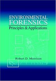 Cover of: Environmental Forensics | Robert Morrison